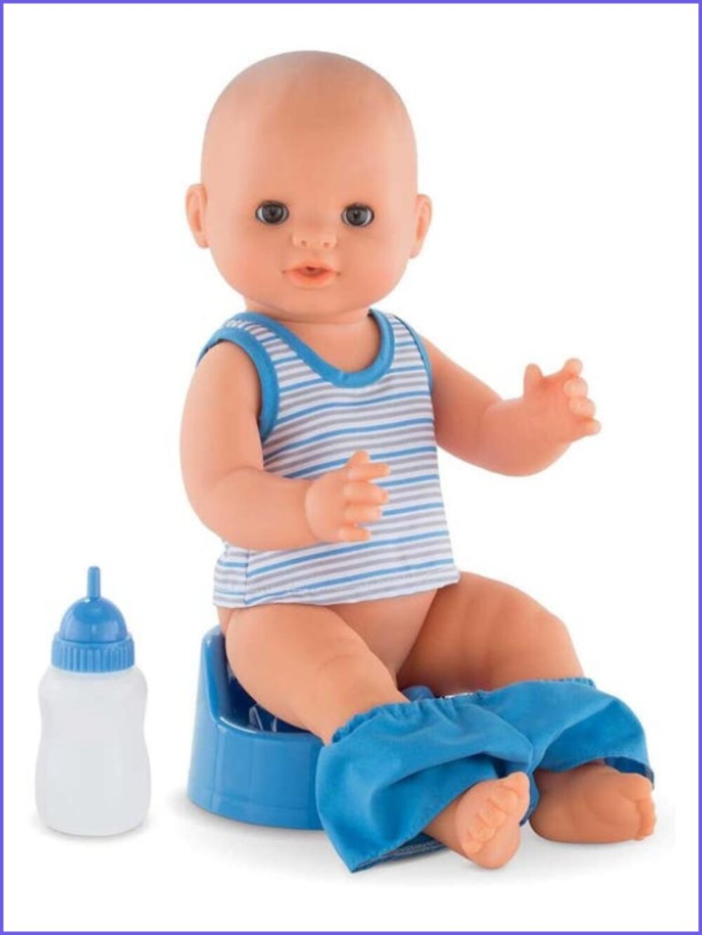 Corolle Drink and Wet Potty Training  Doll For Boy-Paul 14" New in Box